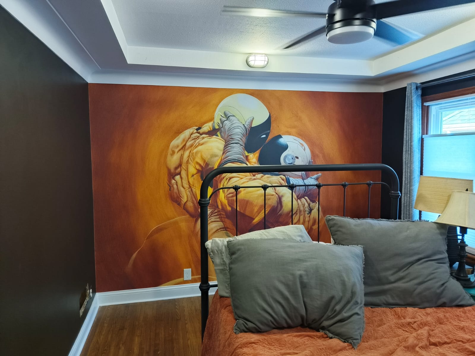 Bedroom - After Mural Installation