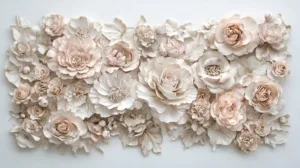 Alternative view of Elegant Blossom Serenity Wall Mural