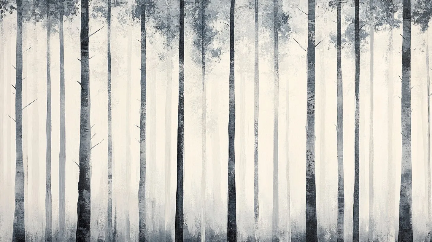Main product image for Silent Elegance of the Woodland Wall Mural