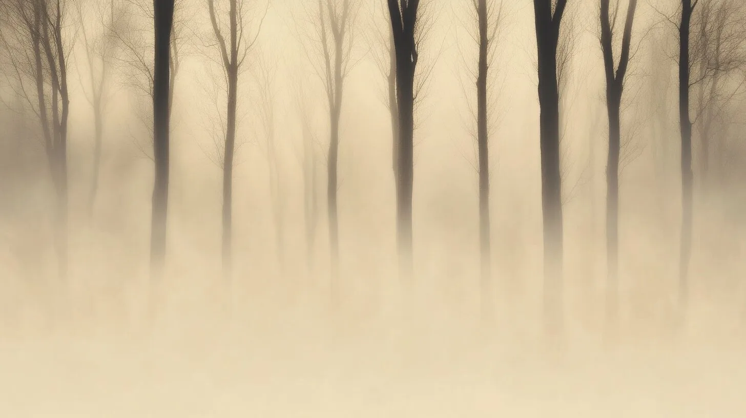 Main product image for Veil of Serenity in the Mist Wall Mural