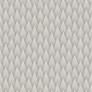 Waveline silver wallpaper pattern for walls