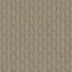 Waveline gold wallpaper pattern for walls