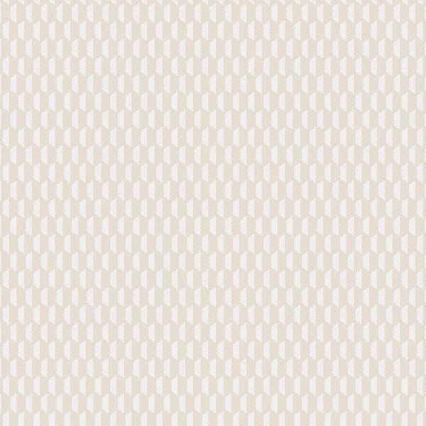 GeoTessera Sand Beige modern geometric wallpaper