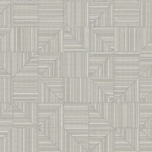 Lineplay wallpaper in Smoke Grey - Minneapolis wallpaper design