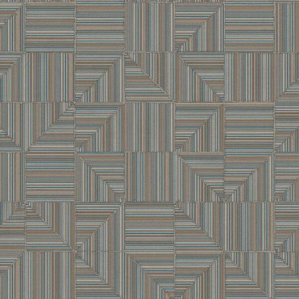 Lineplay wallpaper in Copper Sky - Minneapolis wallpaper design