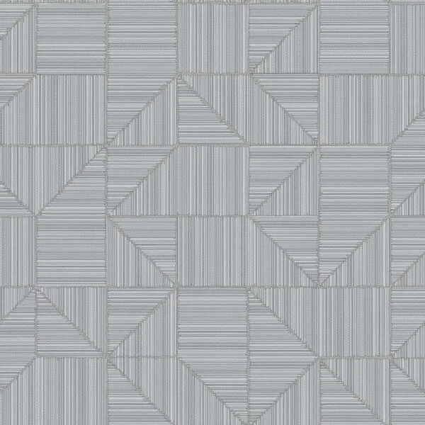 Lineplay wallpaper in Frost Blue - Minneapolis geometric design