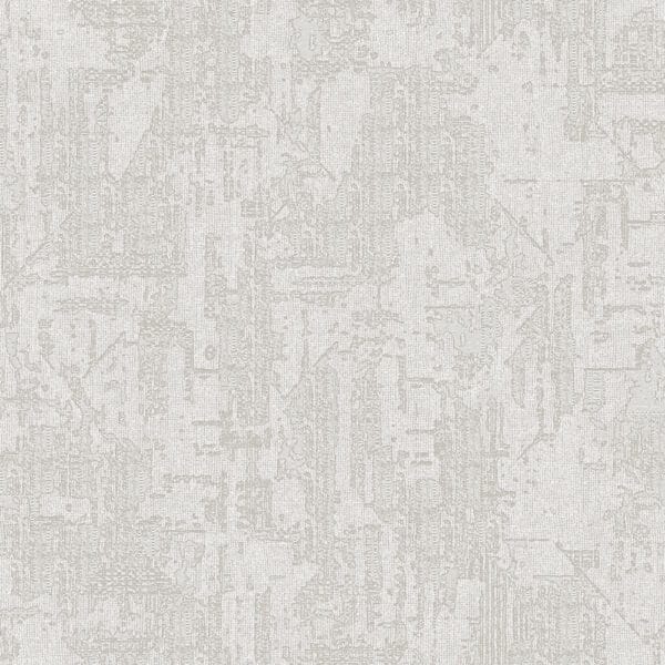 Pale silver abstract pattern wallpaper