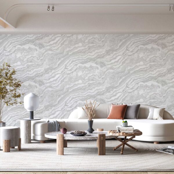 Marbled Elegance Wallpaper - Image 2
