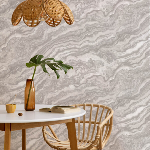 Marbled Elegance Wallpaper - Image 5