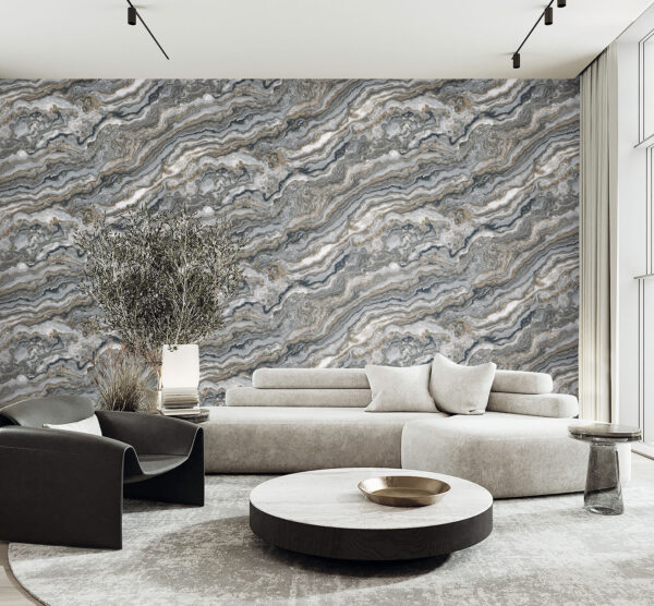 Marbled Elegance Wallpaper - Image 17
