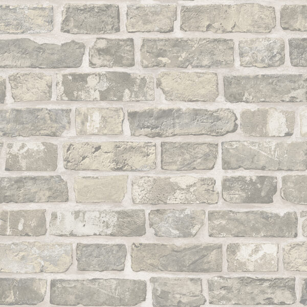grey brick wall wallpaper pattern