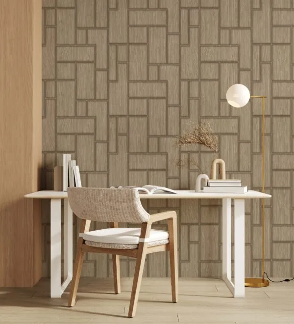Rectilinear Elegance Wallpaper - Image 6