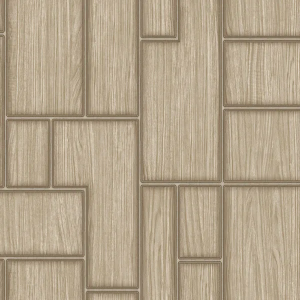 Beige wooden geometric wallpaper pattern.
