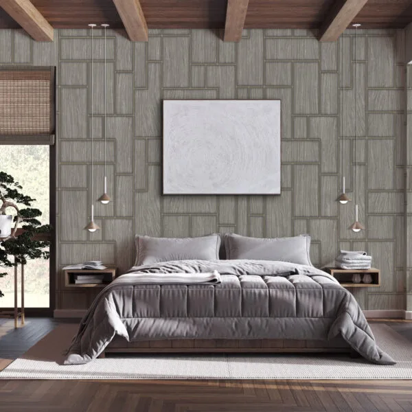 wood-like pattern.