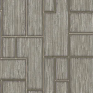 Textured grey wallpaper with a geometric