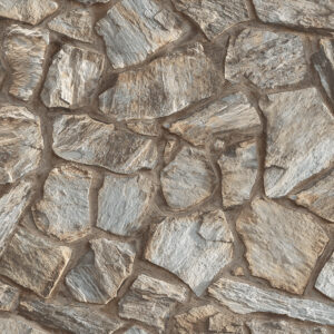 Close-up of a textured stone wall pattern.