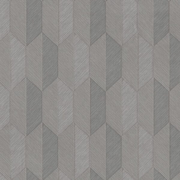 charcoal herringbone wallpaper bold texture