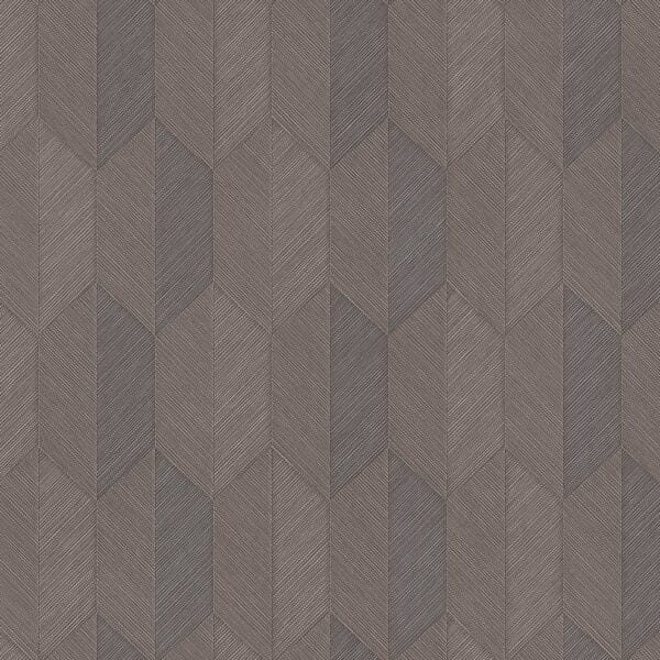 mocha herringbone wallpaper earthy pattern