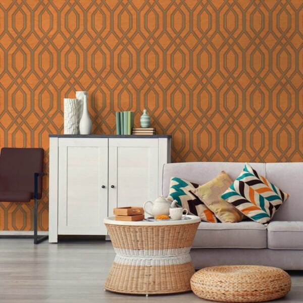 Geometric Loop Wallpaper - Image 13