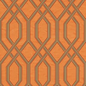 orange geometric wallpaper bold pattern
