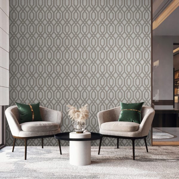Geometric Loop Wallpaper - Image 18