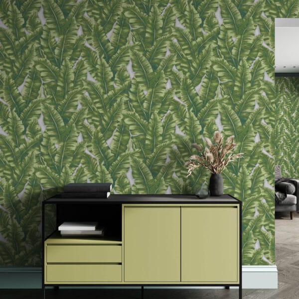 Tropical Leaf Wallpaper - Image 8