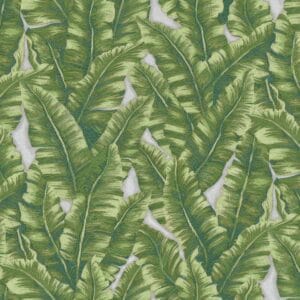 green banana leaf wallpaper lush jungle