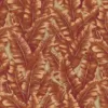 rust orange tropical wallpaper leaf bold