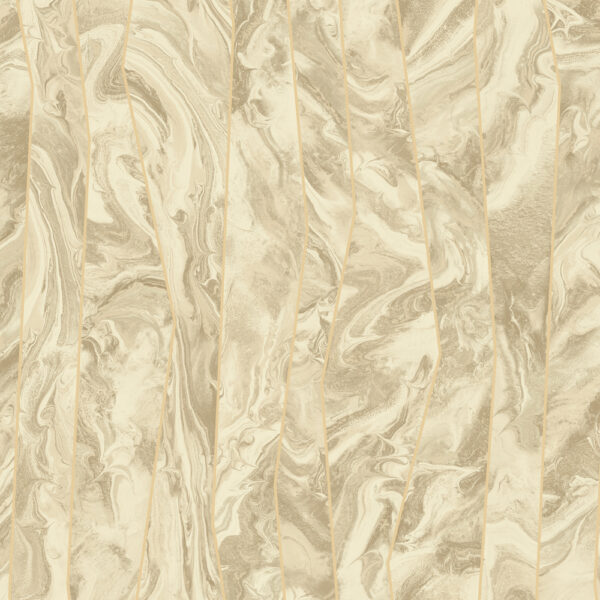 Octagon Flow Sandstone Marble Wallpaper