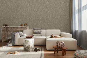 Alternative view of Flat Rustic Wallpaper