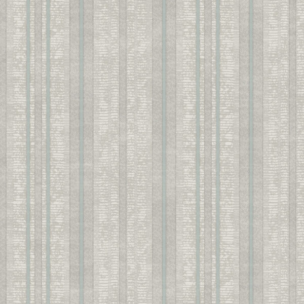 Grey Textured Stripe Wallpaper