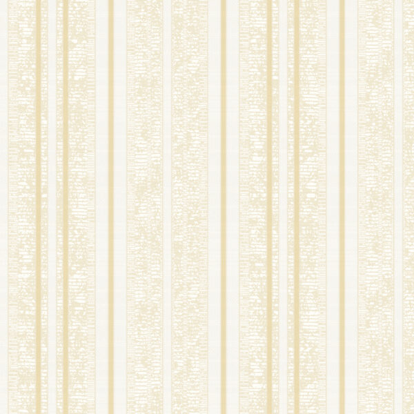 Ivory Vertical Stripe Wallpaper