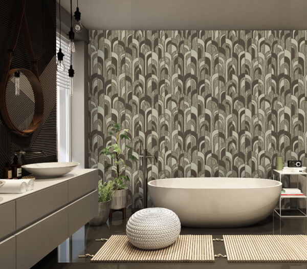 Modern Arched Wallpaper - Image 8
