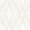 White Diamond Overlap Line Wallpaper