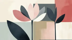 Alternative view of Whispers of Nature's Palette Wall Mural