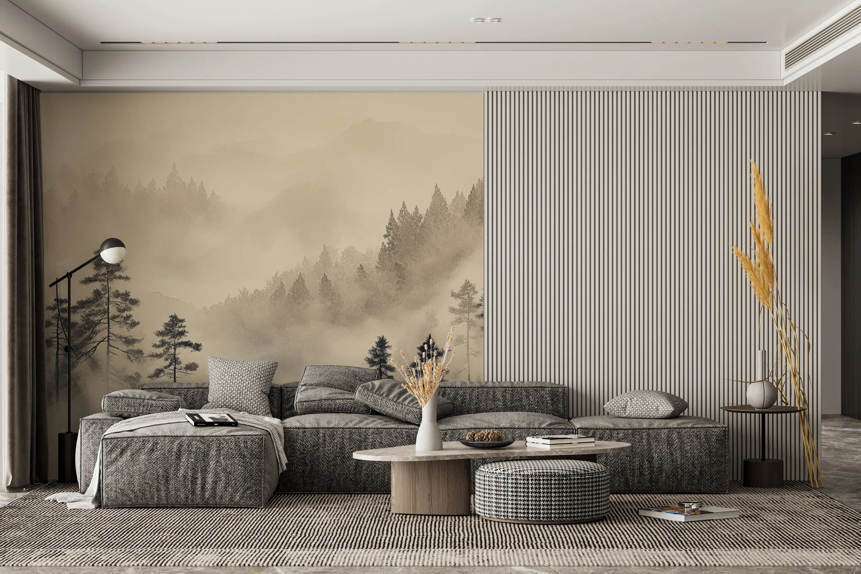 Rendered wallpaper image for Whispers of the Enchanted Forest Wall Mural