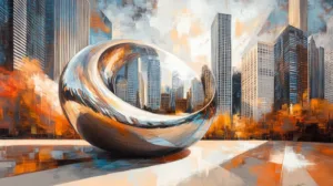 Alternative view of Abstract Interpretation of The Bean Wall Mural