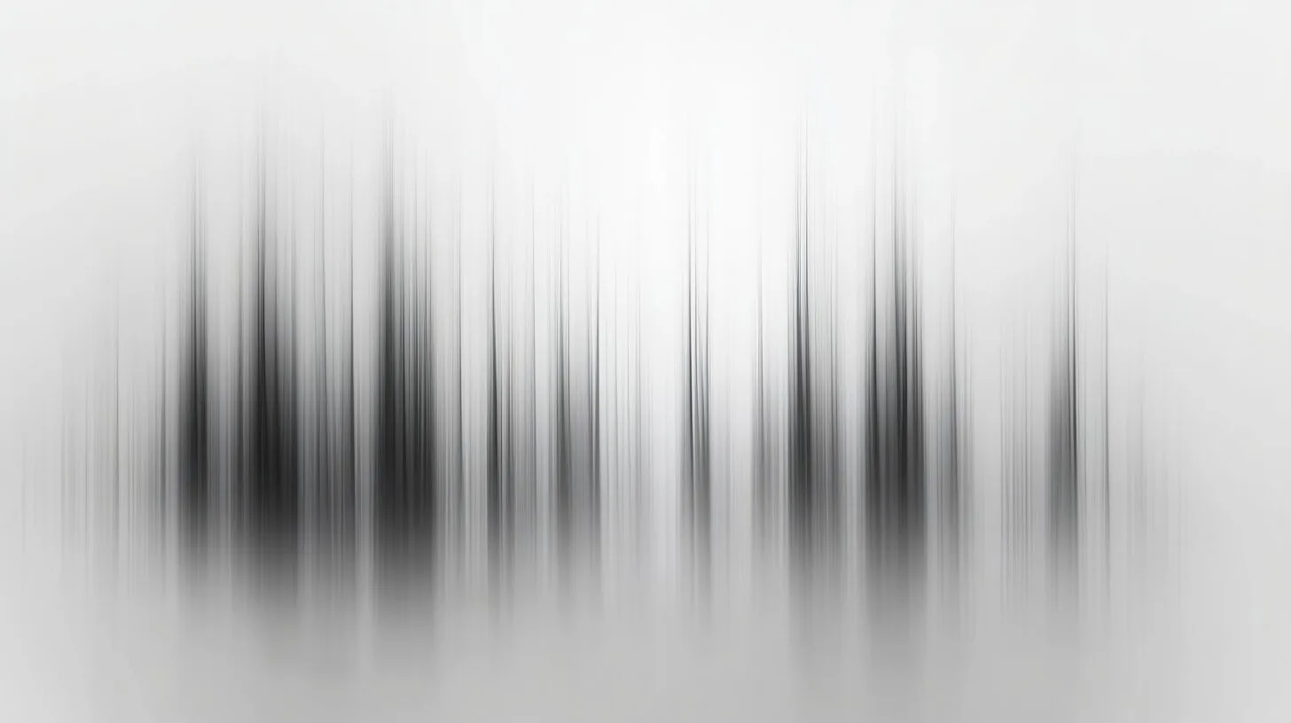 Main product image for Abstract Monochrome Composition Wall Mural