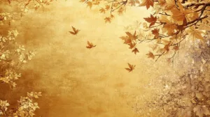Alternative view of Autumn Serenity Wall Mural