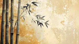 Alternative view of Bamboo Serenity Wall Mural