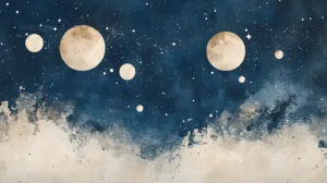 Alternative view of Celestial Dreams Wall Mural