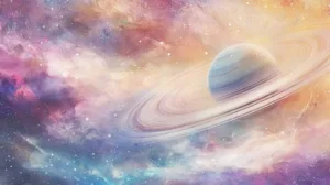 Alternative view of Cosmic Serenity Wall Mural