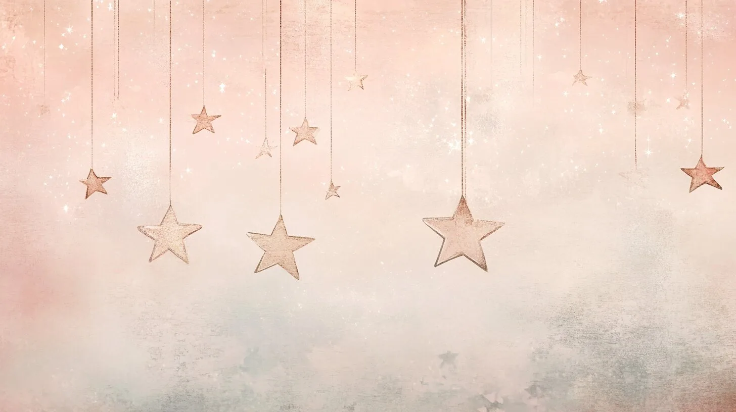 Main product image for Dreamy Pastel Stars Wall Mural
