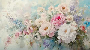 Alternative view of Whispers of Spring Blossom Wall Mural