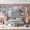 Tranquil beach scene with seashells on sandy shore and gentle surf.||