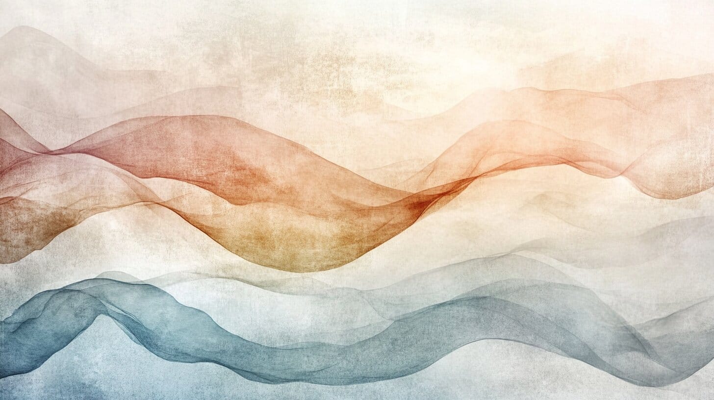 Main product image for Serene Flowing Abstract Design Wall Mural