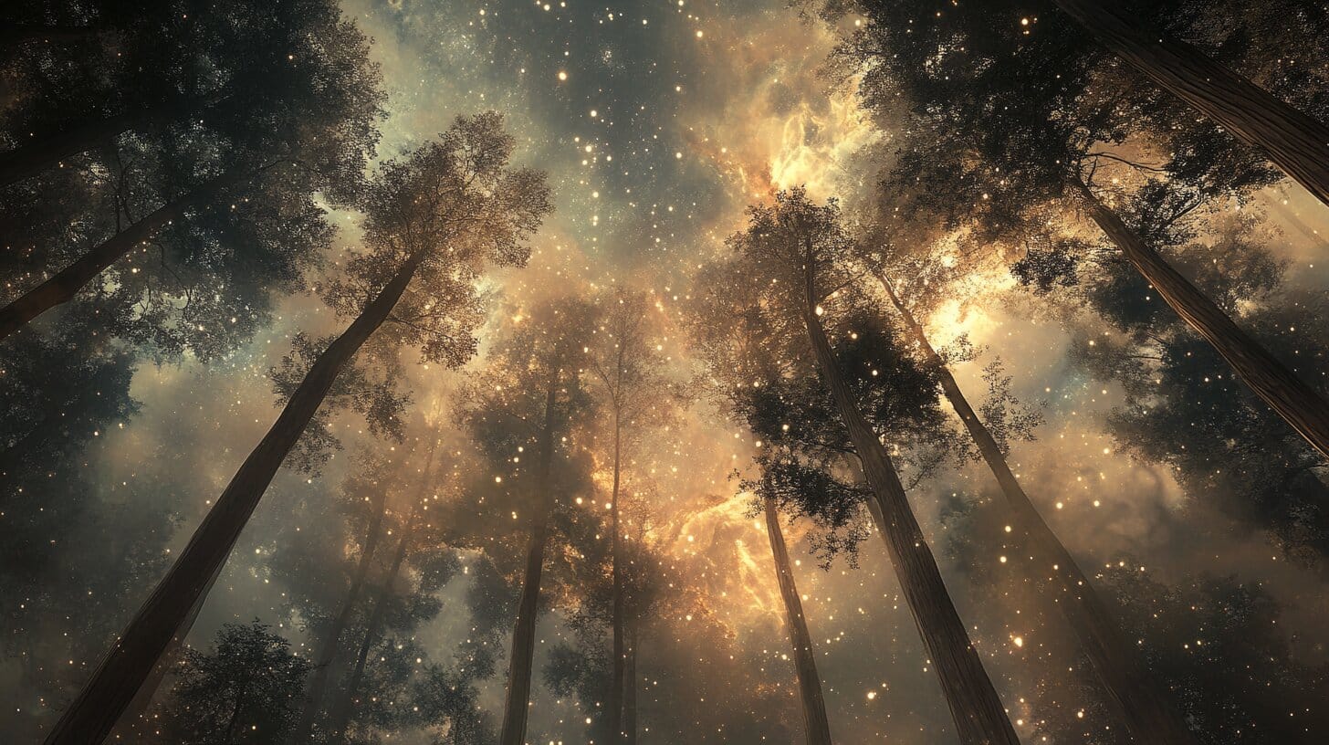 Main product image for Serene Forest Dreamscape Wall Mural