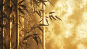 Alternative view of Tranquil Bamboo Serenity Wall Mural