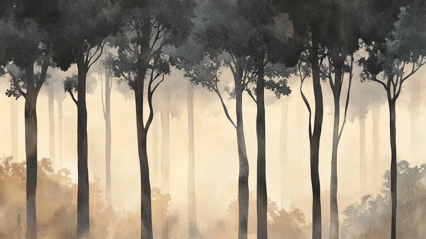 Main product image for Tranquil Forest Serenity Wall Mural