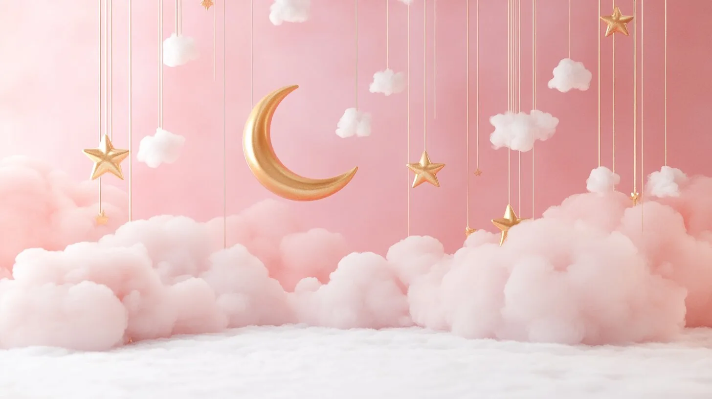 Main product image for Whimsical Night Sky Wall Mural